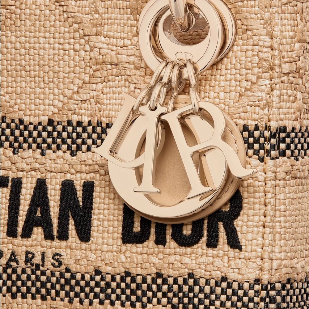 Christian Dior Tan Mini Lady D-Lite Bag - Picture 4 of 13